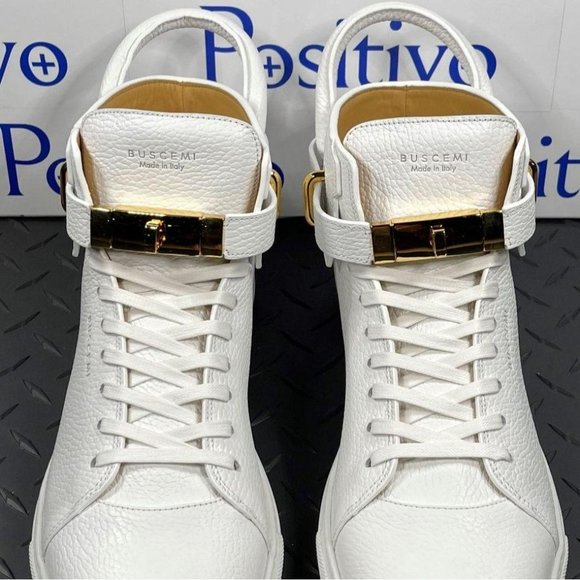 Buscemi White Sneakers Premium Style - Picture 8 of 11